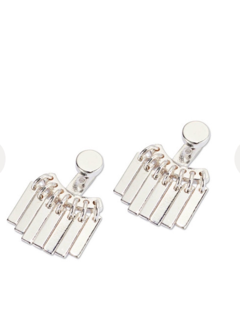 Jenny Bird Silver Raya earrings